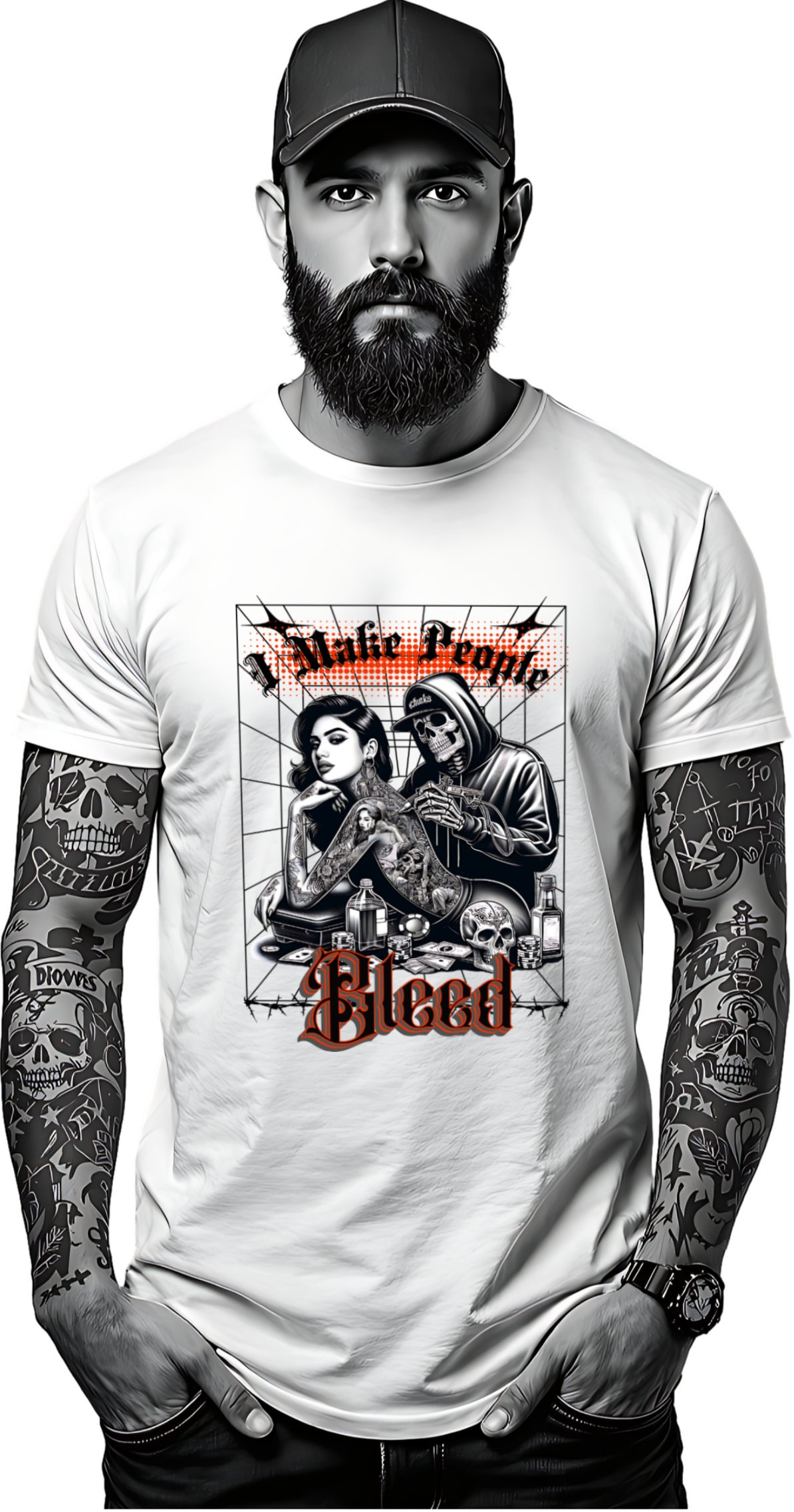 Veins Mockup Male Hereo